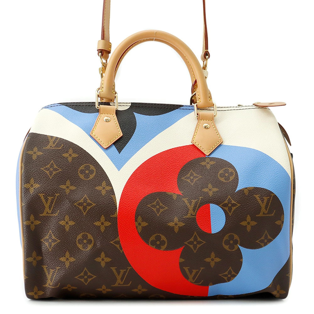 Louis Vuitton Monogram Game On Speedy Bandouliere 2way Shoulder Bag